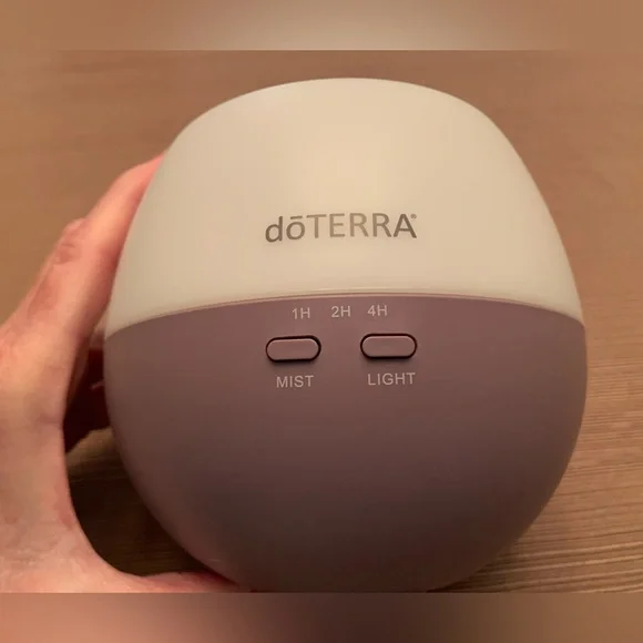 doTERRA Cream and Purple Essential Oil Diffuser - Picture 1 of 5